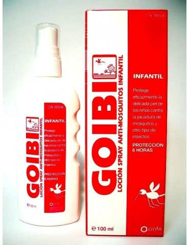 Loción Spray Anti-mosquitos Infantil GOIBI 100ml