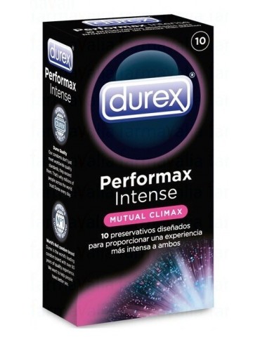Preservativos Performax Intense DUREX 10 unidades