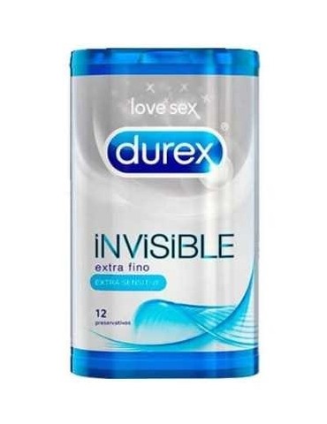 Preservativos Durex sensitivo Invisible extra fino 12 ud