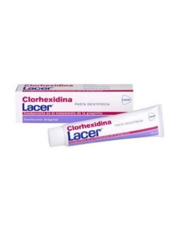 Pasta dental Lacer clorhexidina 75ml