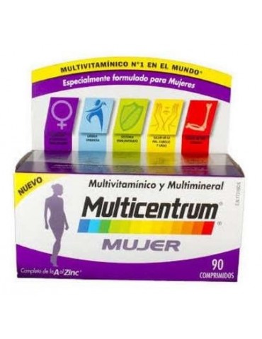 Multicentrum mujer 90 comprimidos