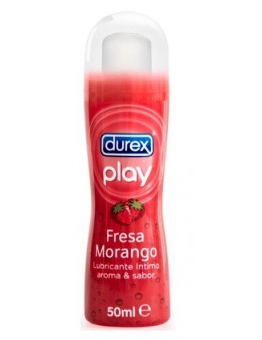 Lubricante Intimo Morango Sabor Fresa DUREX Play 50 ml.