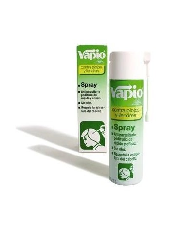 Vapio Spray Tratamiento Piojos y liendres LACER 150ml + Liendrera