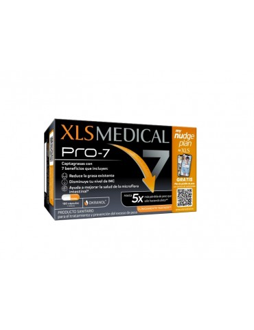 XLS MEDICAL PRO-7 CAPSULAS Nudge 180 cápsulas