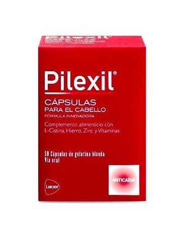 Cápsulas para el cabello PILEXIL 50ud