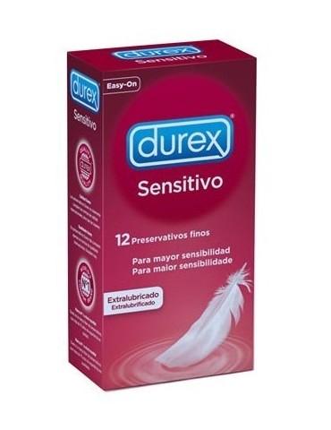 Preservativos Sensitivo Confort DUREX 12 ud.