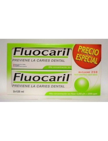 Pasta Fluocaril Bi-Fluore 250 125 ml x 2