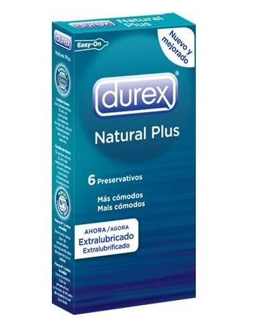 Preservativos Natural Plus DUREX 6 ud
